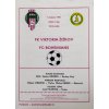 Program FK Viktoria Žižkov vs. FC Bohemians, 1995