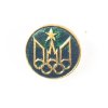 Odznak XXII. OH 1980, Moskva, kulatý, zelený (1)
