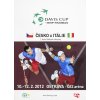 Official Program Davis Cup, CZ v. Itálie, 2012
