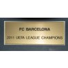 Dres FC Barcelona, finále UEFA Champions league, 2001, autogramy celého týmu (9)