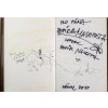 Kniha J. Nálepa, Portrétoval jsem S. Dalího, věnování J. Masopustovi a kresby, 1995 (2)