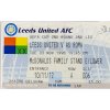Vstupenka fotbal Leeds United vs. AS Roma, 1998