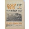 Poločas Slavia Praha vs. RH Cheb 1979 80