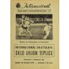 Program Internacionál Bratislava vs. Sklo Union Teplice, 1976