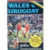 Program , fotbal, Wales v. Uruguay, 1986