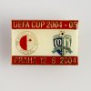 Odznak UEFA CUP Dinamo Tbilisi vs Slavia 2004 2005 Red