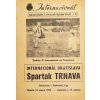 Program Internacionál Bratislava vs. Spartak Trnava, 1976