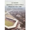 Program fotbal , 25. ročník mem. J. Vogla, Sparta, 1988