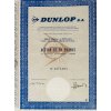 Akcie, Dunlop, 50 Francs, kupóny (1)