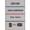 Hokejová kartička, P. Nedvěd, IIHF, WCH 2004, Praha, Zlato ryzost 585 (2)