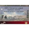 Vstupenka fotbal , EUFA CHL, Bayer 04 Levercusen v. Banik Ostrau, 2004