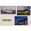 Pohlednice stadion, Sapporo Dome, 2001 (1)