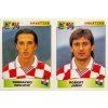 Samolepka, kartička Paniny, Euro 96, Pavlicic, Jarni, Hrvatska