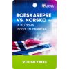 Vstupenka karta, ČR v. Norsko, VIP Box (1)