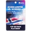 Vstupenka karta, ČR v. Norsko, VIP SkyBox