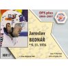 Hokejová kartička, Jaroslav Bednář, HC Slavia Praha, 2007 (2)