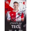 Podpisová karta, Stanislav Tecl, SK Slavia Praha, 125 let, autogram (2)