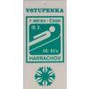 Vstupenka plat, MS, ČSSR, 1983, Harrachov