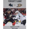 Plakát NHL, San Jose vs. Anahaim DucksPlakát NHL, San Jose vs. Anahaim Ducks