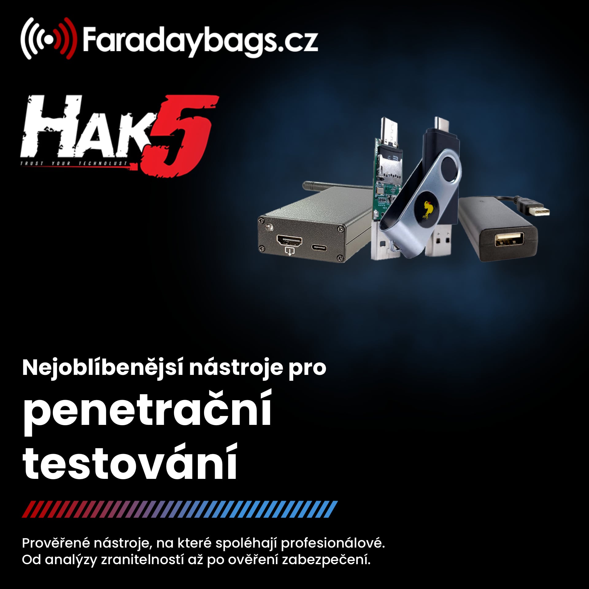 Nejoblíbenější nástroje pro penetrační testování MOBIL