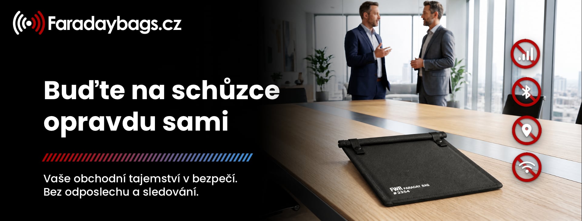 Buďte na schůzce opravdu sami