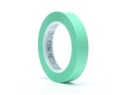 3M 06529 Ostrá obrysová maskovacia páska, zelená 19 mm x 55 m