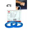 3M PN6408 Obrysová páska PVC modrá 12,7mmx32,9m, Vinil Tape 471+ (1/2 in/po x 36 yd/v)