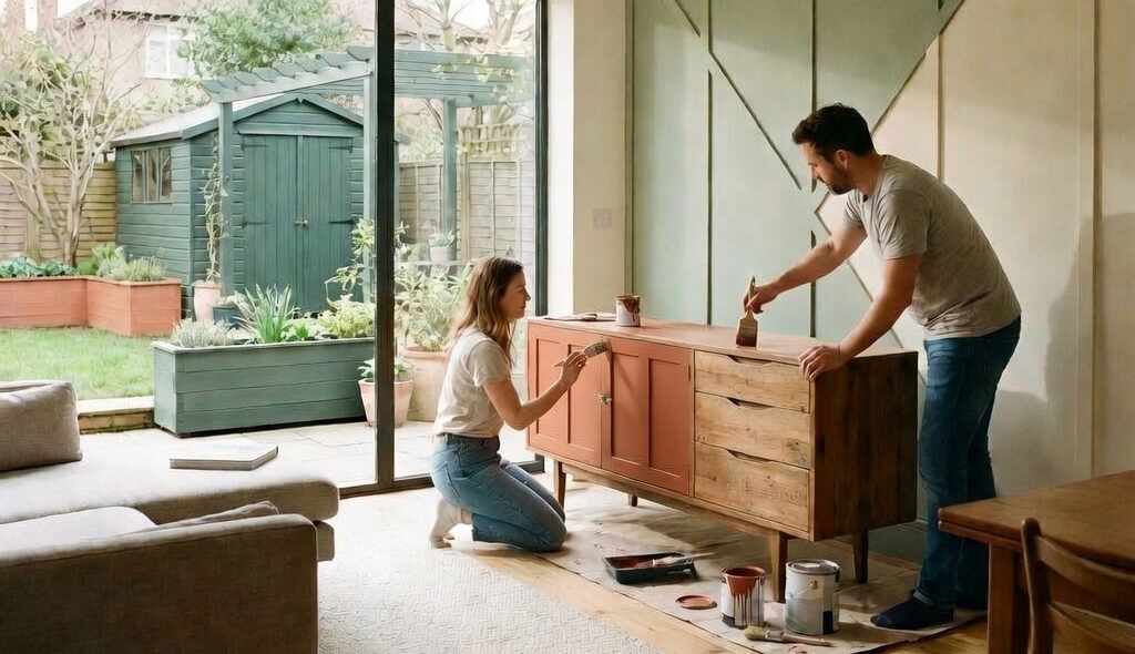 10 víkendových projektov, ktoré zvládnete s farbami a nátermi