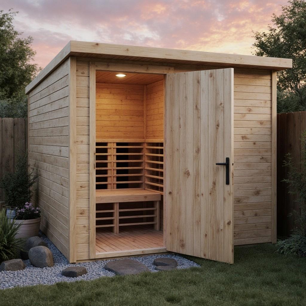 Sauna svojpomocne: Ako postaviť vlastnú saunu krok za krokom