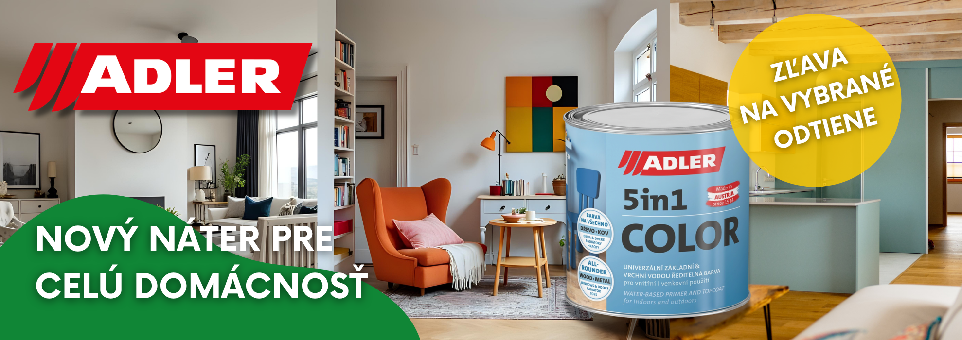 Banner záhlaví vlevo