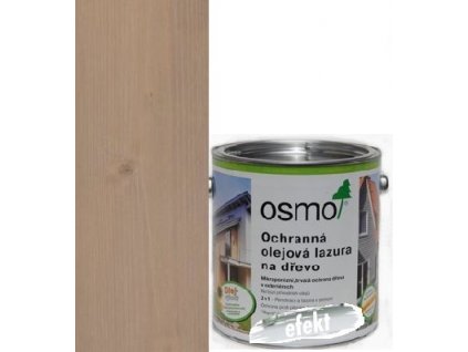 Osmo OCHRANNÁ OLEJOVÁ LAZÚRA  EFEKT 2,5L 1140 strieborná akát  + darček v hodnote až 8 EUR