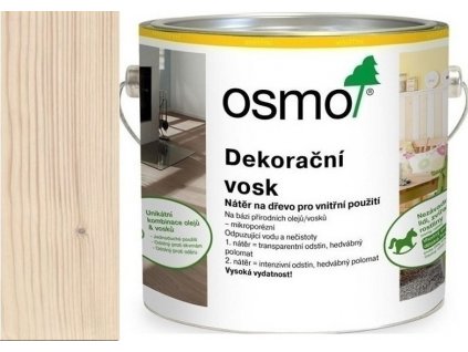 Osmo dekoračný vosk intenzívne odtiene 2,5L 3172 Hodváb  + darček podľa vlastného výberu