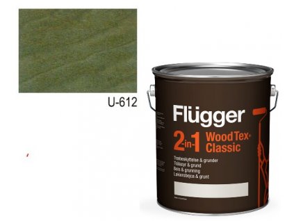 Flügger Wood Tex - Classic 2v1 (predtým Flügger 2v1 Classic) - lazúrovacia lak- 0,7l odtieň U-612  + darček k objednávke nad 40€