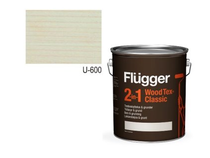 Flügger Wood Tex Classic 2v1 (dříve Flügger 2v1 Classic) - lazurovací lak- 3L -odstín U-600  + darček podľa vlastného výberu