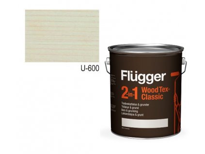 Flügger Wood Tex - Classic 2v1 (predtým Flügger 2v1 Classic) - lazúrovacia lak- 2,8l odtieň U-600  + darček podľa vlastného výberu