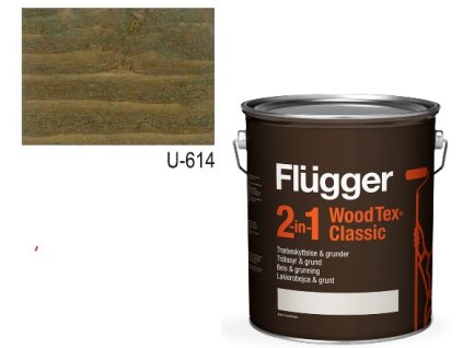 Flügger Wood Tex Classic 2v1 (dříve Flügger 2v1 Classic) - lazurovací lak- 3L -odstín U-614  + darček podľa vlastného výberu