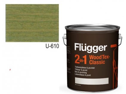 Flügger Wood Tex - Classic 2v1 (predtým Flügger 2v1 Classic) - lazúrovacia lak- 4,9l odtieň U-610  + darček podľa vlastného výberu