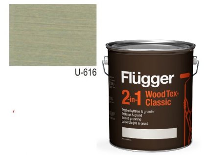 Flügger Wood Tex - Classic 2v1 (predtým Flügger 2v1 Classic) - lazúrovacia lak- 4,9l odtieň U-616  + darček podľa vlastného výberu