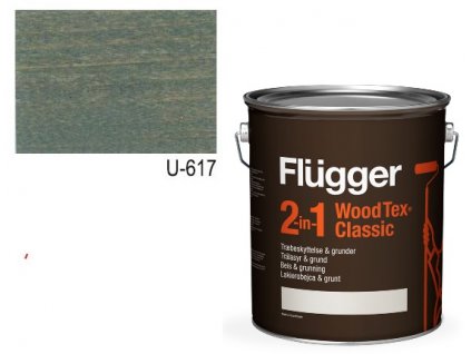 Flügger Wood Tex - Classic 2v1 (predtým Flügger 2v1 Classic) - lazúrovacia lak- 4,9l odtieň U-617  + darček podľa vlastného výberu
