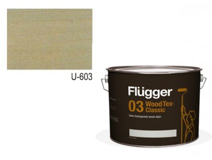 Flügger Wood Tex - Classic 03 Semi-transparent (predtým 96 Classic) - lazúrovacia lak- 2,8l odtieň U-603  + darček podľa vlastného výberu