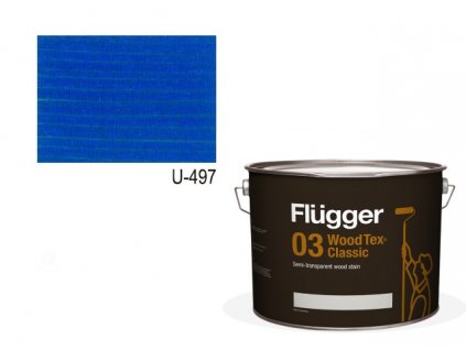 Flügger Wood Tex - Classic 03 Semi-transparent (predtým 96 Classic) - lazúrovacia lak- 9,1l odtieň U-497  + darček v hodnote až 8 EUR