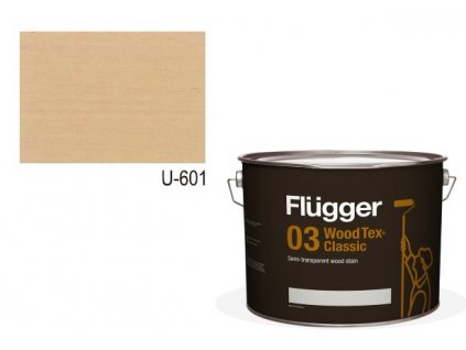 Flügger Wood Tex - Classic 03 Semi-transparent (predtým 96 Classic) - lazúrovacia lak- 9,1l odtieň U-601  + darček v hodnote až 8 EUR