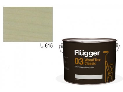 Flügger Wood Tex - Classic 03 Semi-transparent (predtým 96 Classic) - lazúrovacia lak- 9,1l odtieň U-615  + darček v hodnote až 8 EUR
