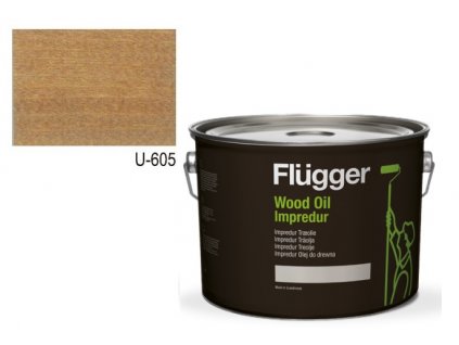 Flügger Wood Tex Wood Oil IMPREDUR 3L U-605  + darček podľa vlastného výberu