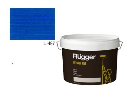 Flügger Wood Tex Wood Oil (predtým Wood Oil Aqua) 0,75l odtieň U-497  + darček k objednávke nad 40€