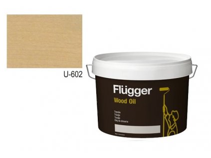 Flügger Wood Tex Wood Oil (predtým Wood Oil Aqua) 0,75l odtieň U-602  + darček k objednávke nad 40€