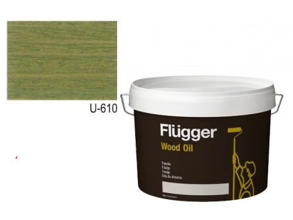 Flügger Wood Tex Wood Oil (predtým Wood Oil Aqua) 0,75l odtieň U-610  + darček k objednávke nad 40€