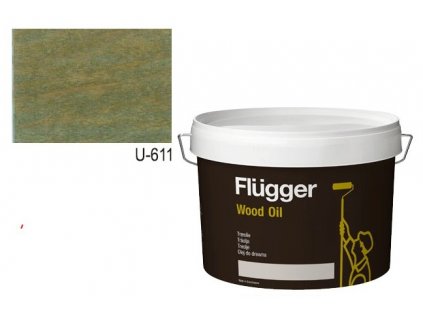 Flügger Wood Tex Wood Oil (predtým Wood Oil Aqua) 0,75l odtieň U-611  + darček k objednávke nad 40€