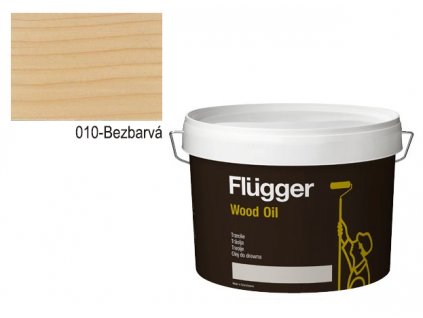 Flügger Wood Tex Wood Oil (predtým Wood Oil Aqua) 3l odtieň 010 bezfarebný  + darček k objednávke nad 40€