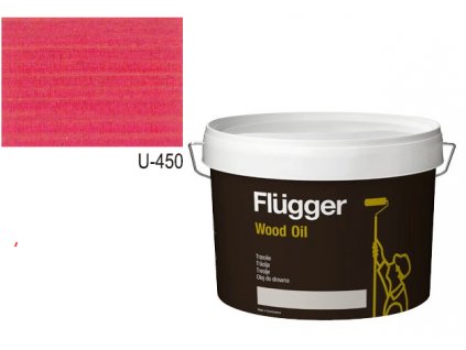 Flügger Wood Tex Wood Oil (predtým Wood Oil Aqua) 3l odtieň U-450  + darček k objednávke nad 40€